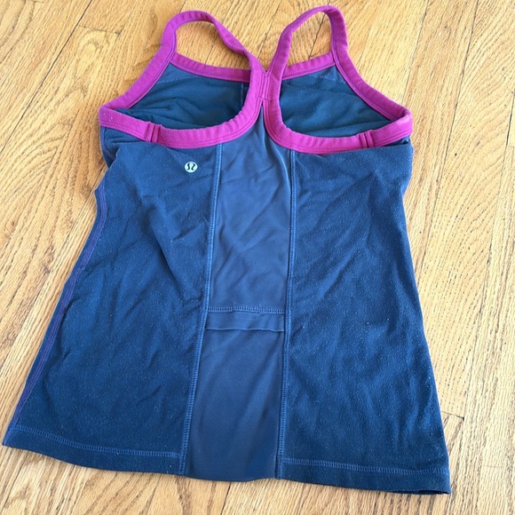 Lululemon Grey and Pink Tank Top - Picture 3 of 5